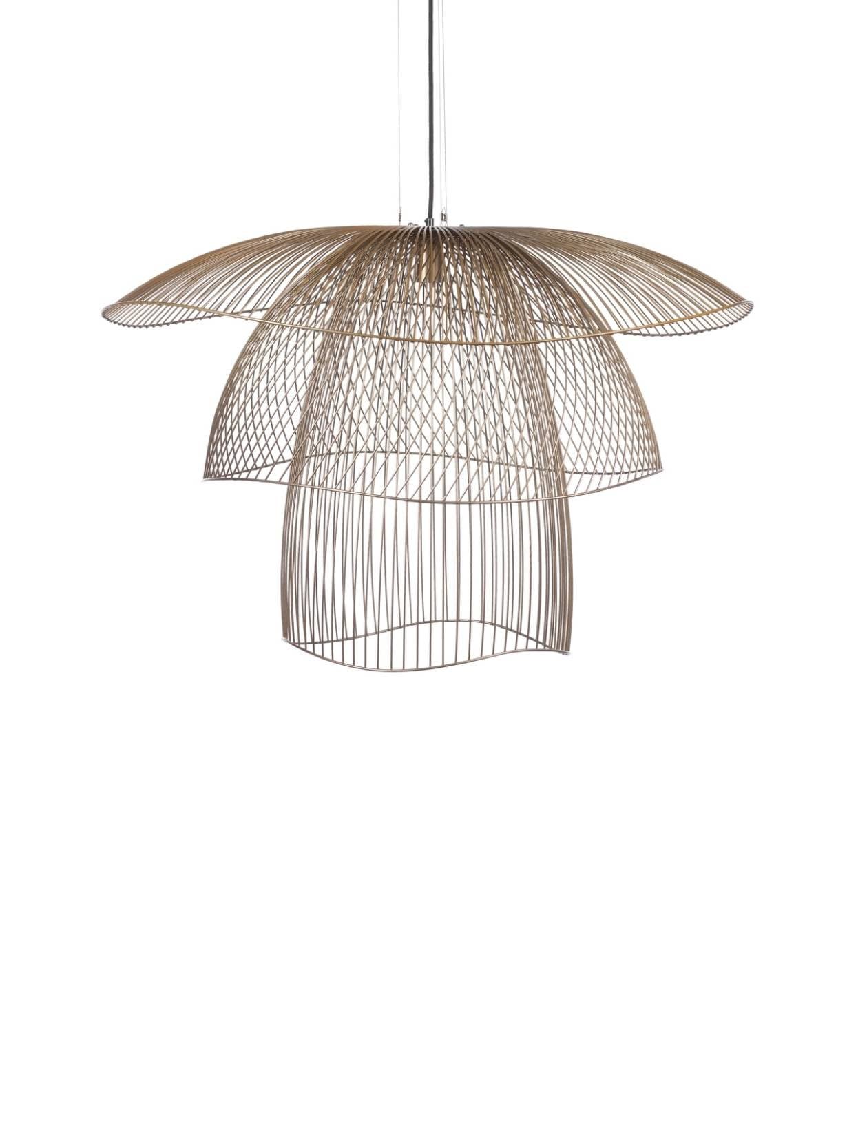 Suspension en métal, Papillon L Or  - Forestier 