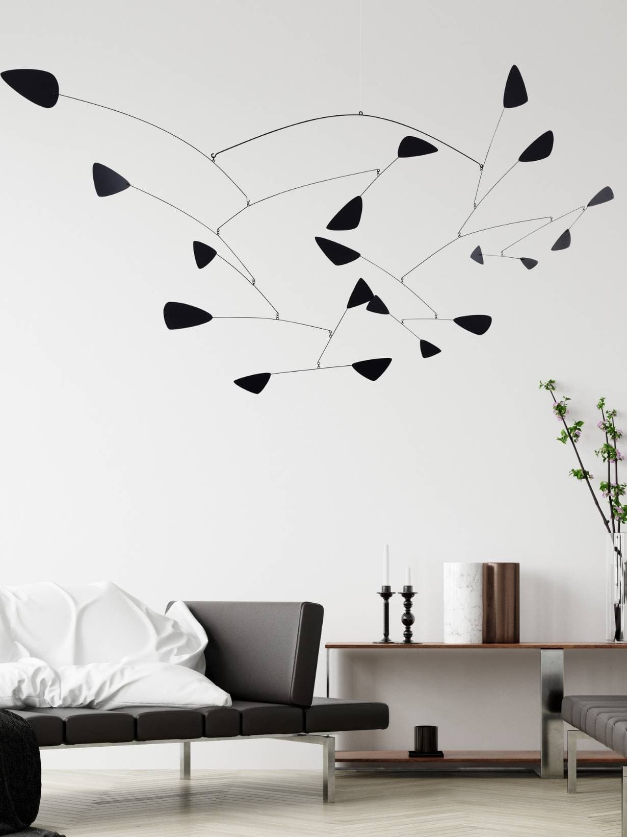 Mobile suspendu en aluminium, Oslo   - VOLTA 