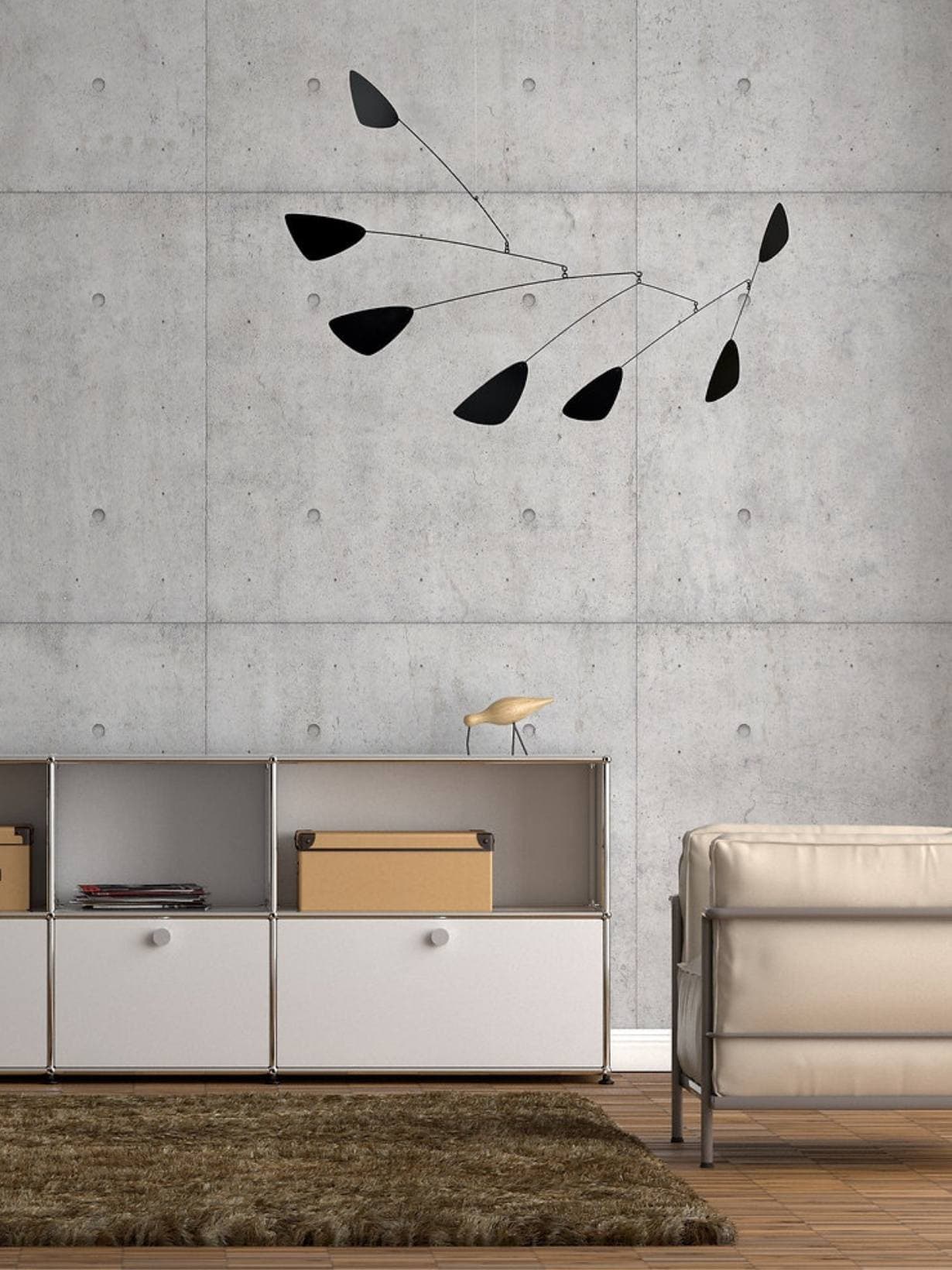 Mobile suspendu en aluminium, Mykonos   - VOLTA 