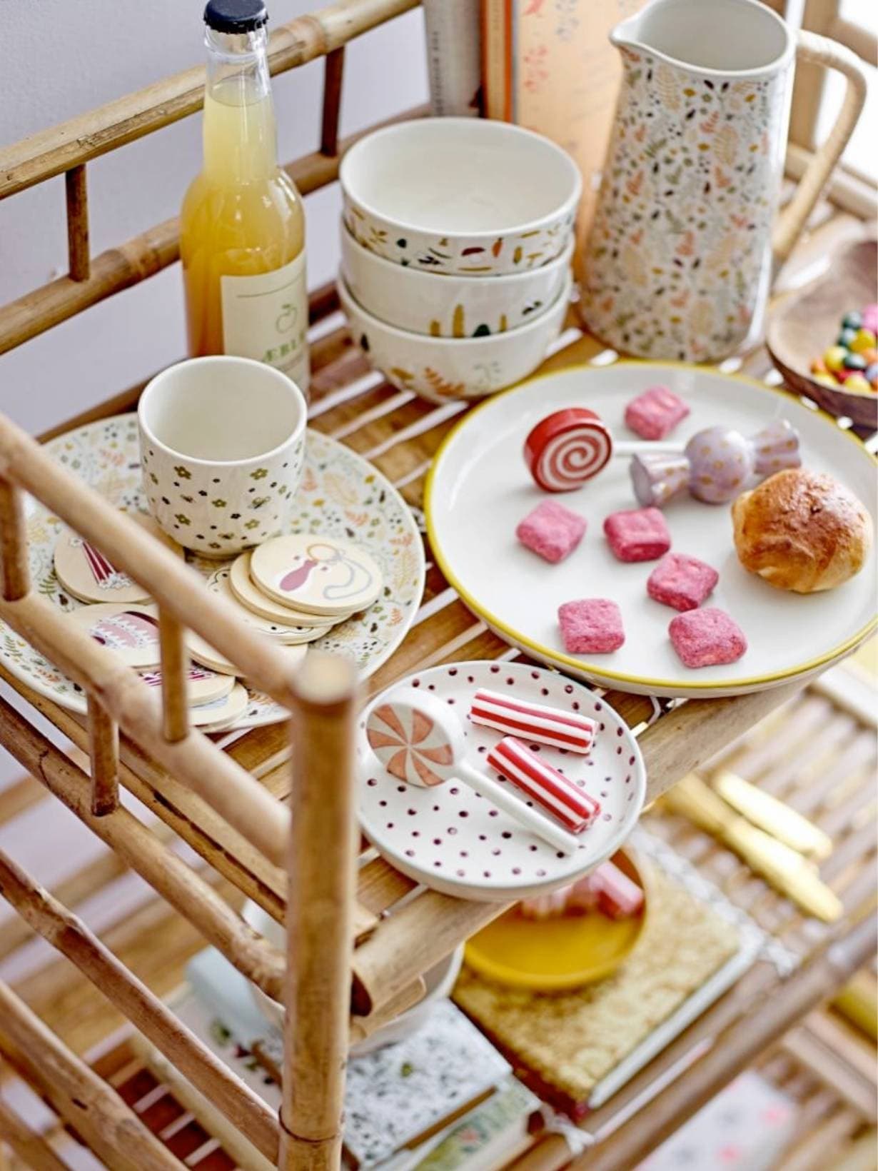 Set repas en grès, Harvest   - Bloomingville 