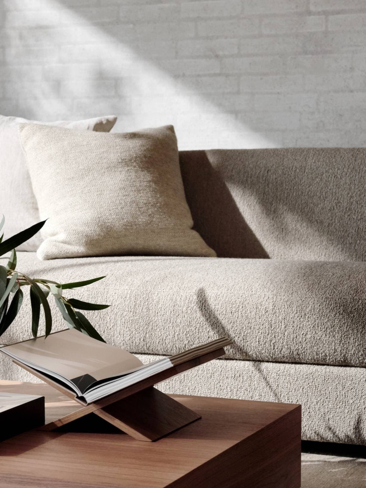 Canapé profond 2 places, Covent Beige  - New Works 