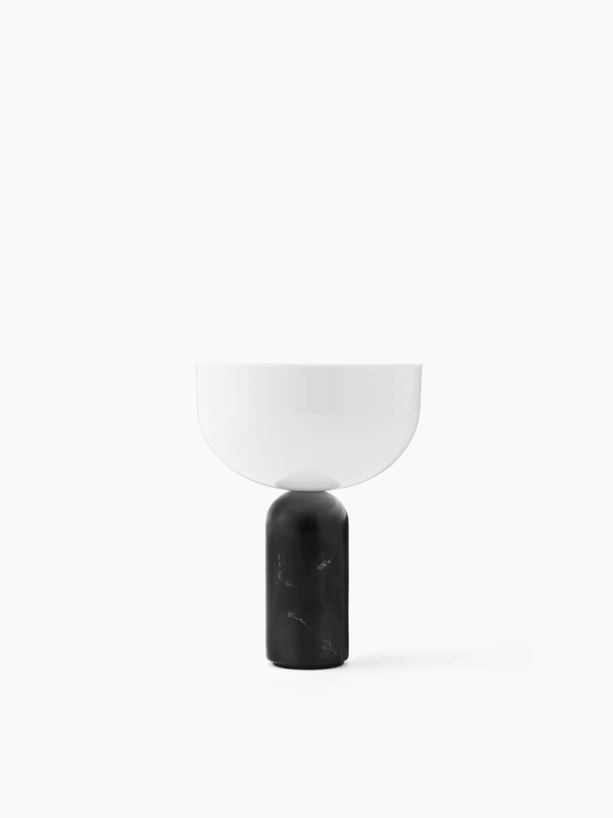 Lampe de table en marbre portable, Kizu Noir  - New Works 