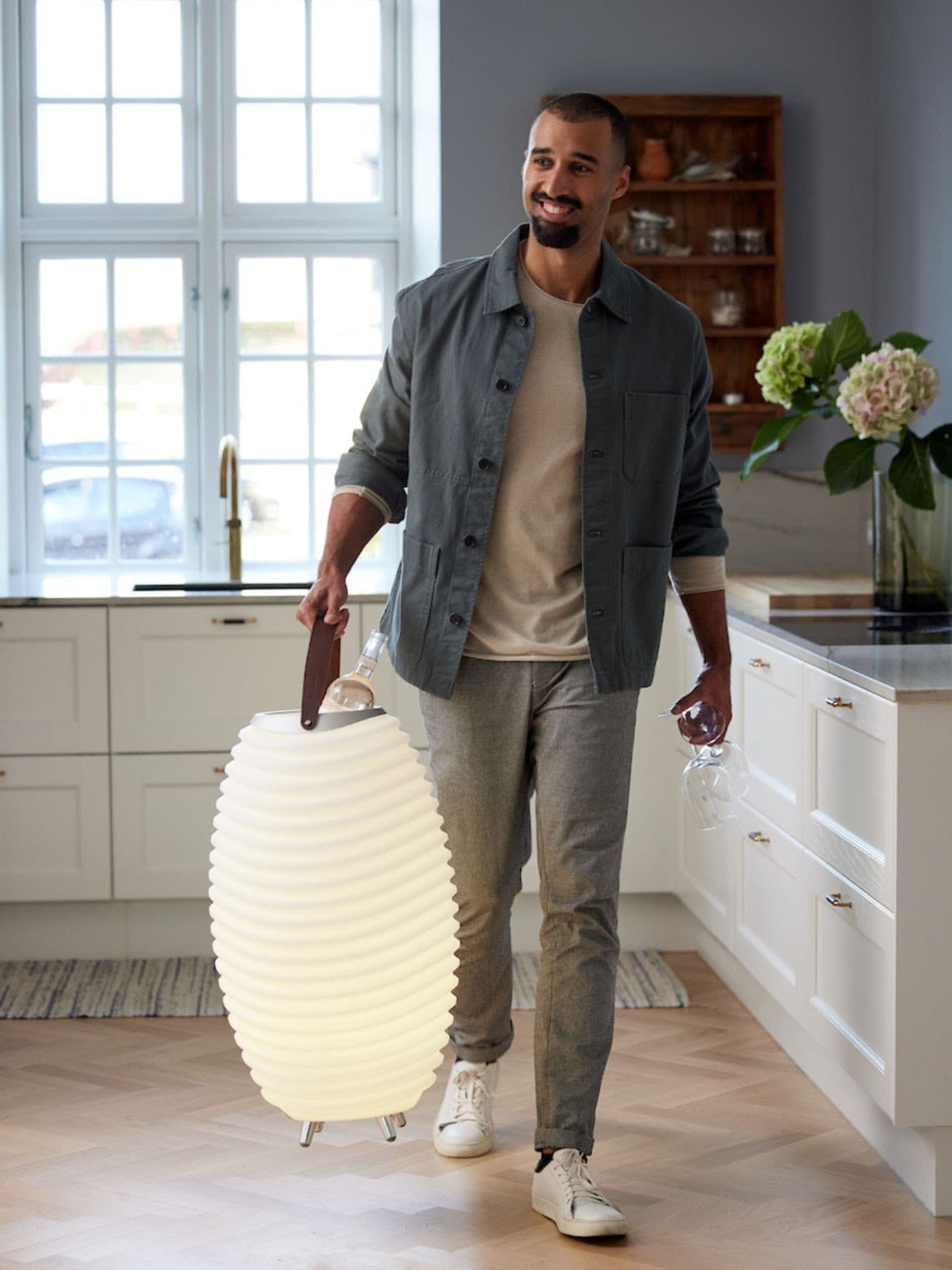 Enceinte bluetooth et lampe LED, Synergy 65   - Kooduu 