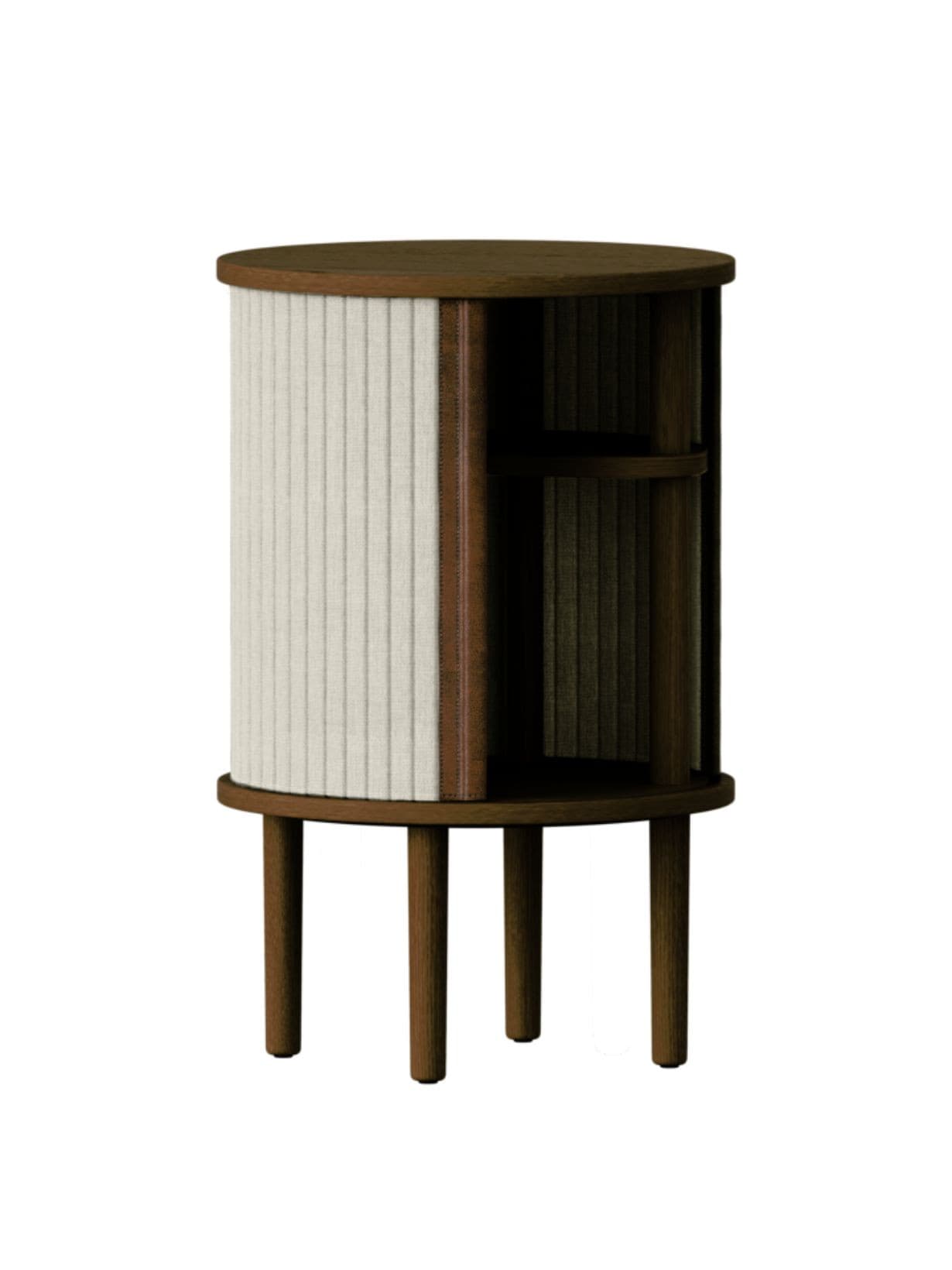 Table de nuit en chêne foncé, Audacious Sable   - Umage 