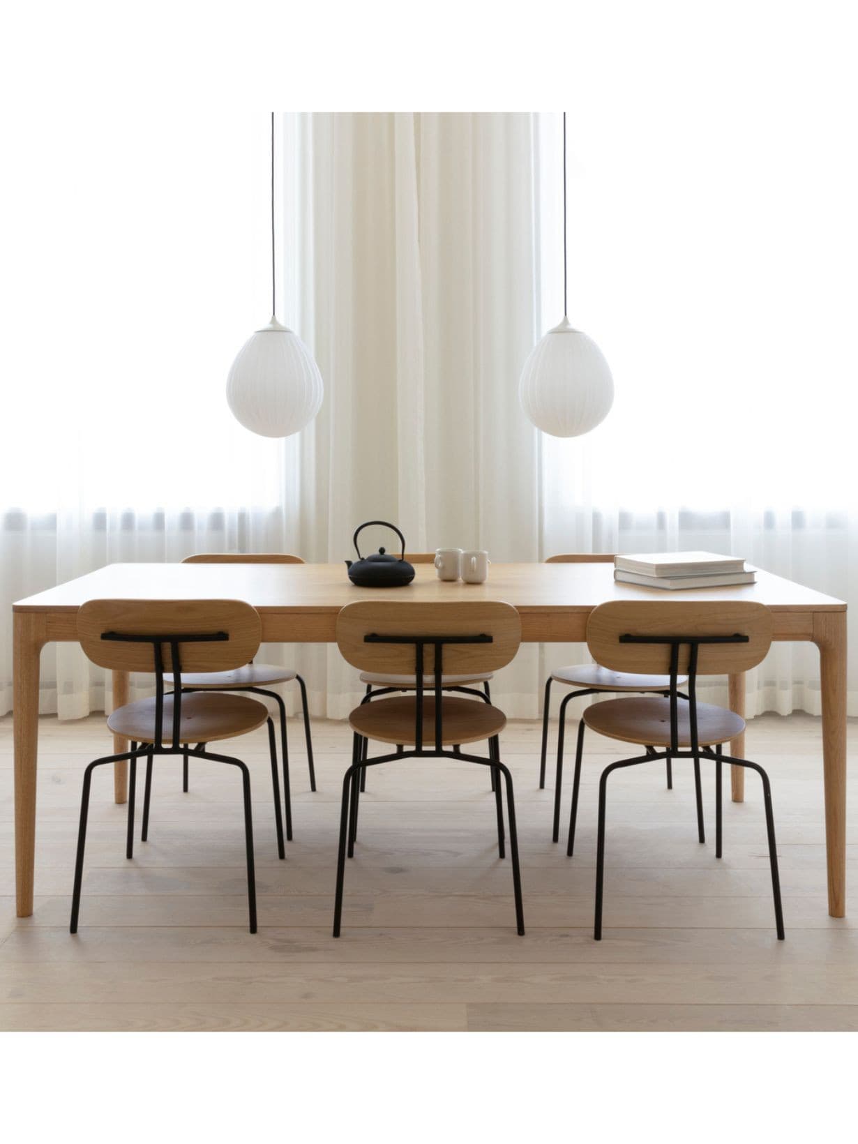 Table extensible en chêne, Heart'n'Soul Chêne clair  - Umage 