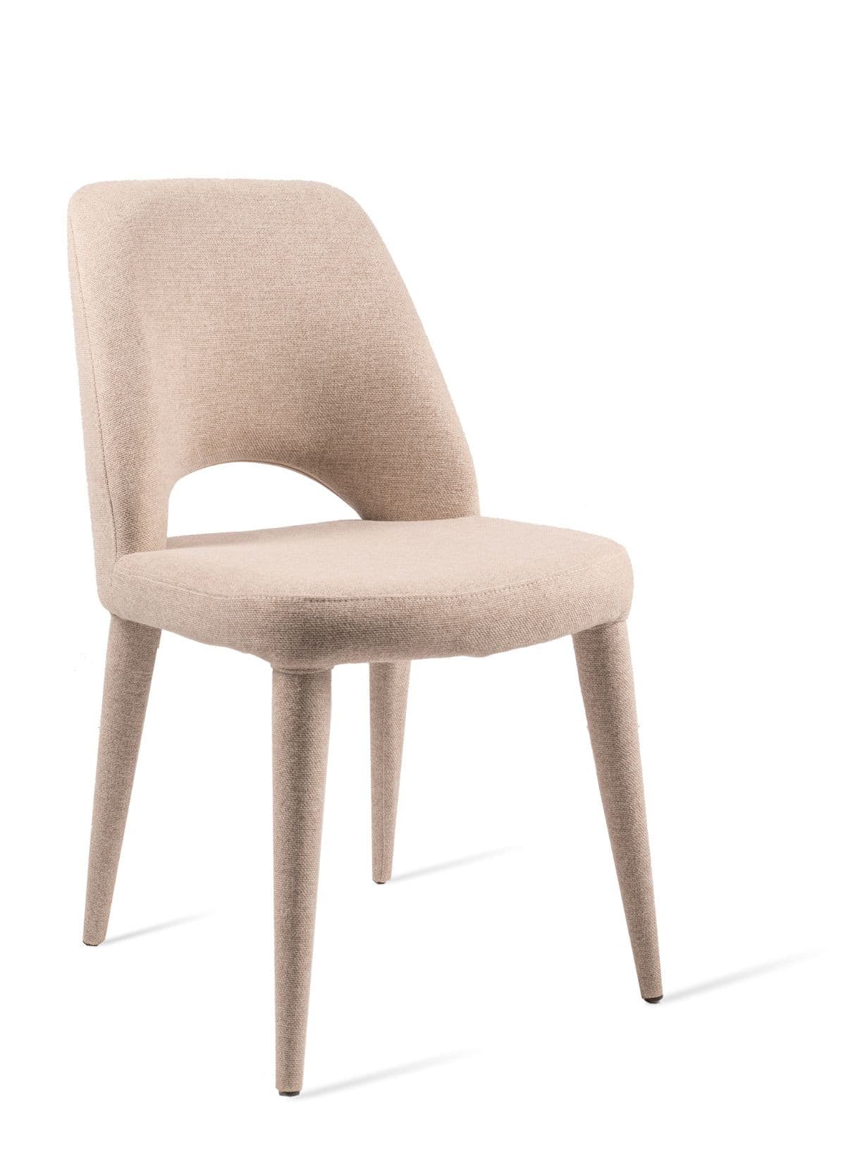Chaise de table en tissu, Holy Beige  - Pols Potten 
