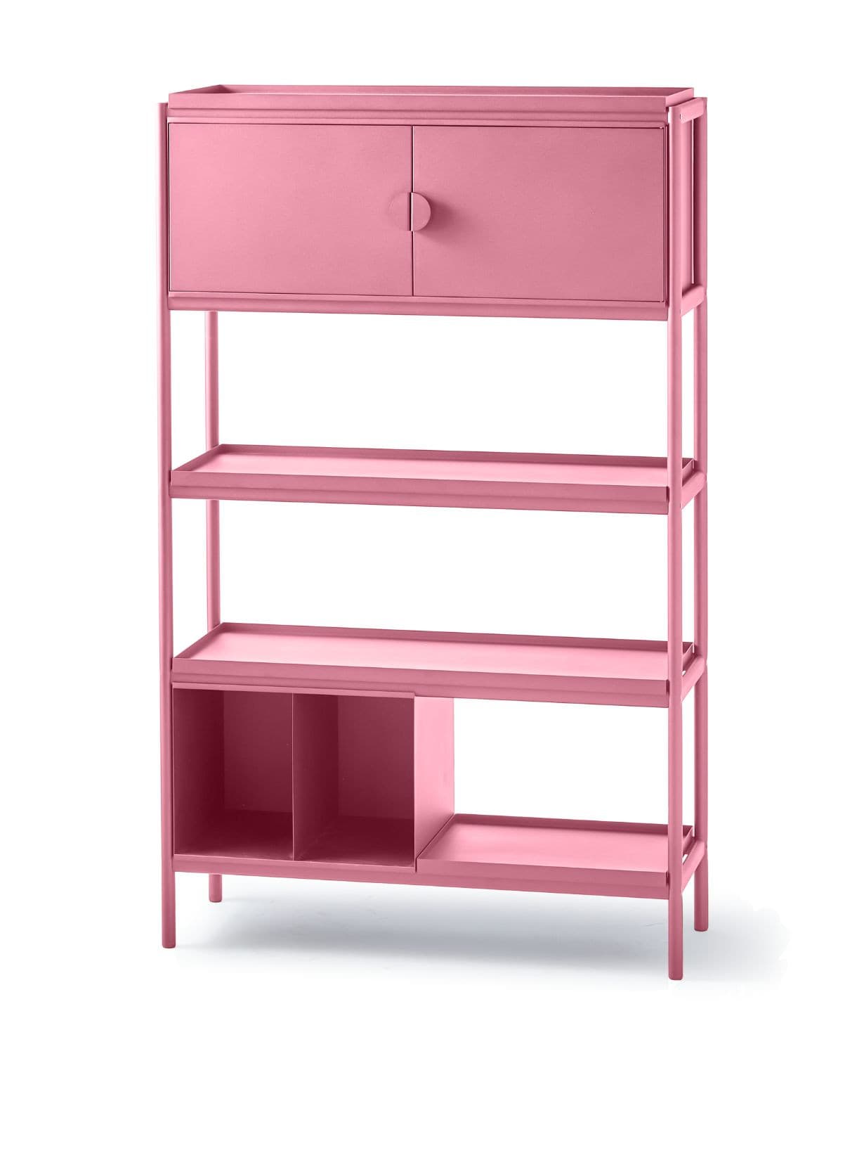 Etagère modulable en métal, Toss Large Rose clair  - Pols Potten 
