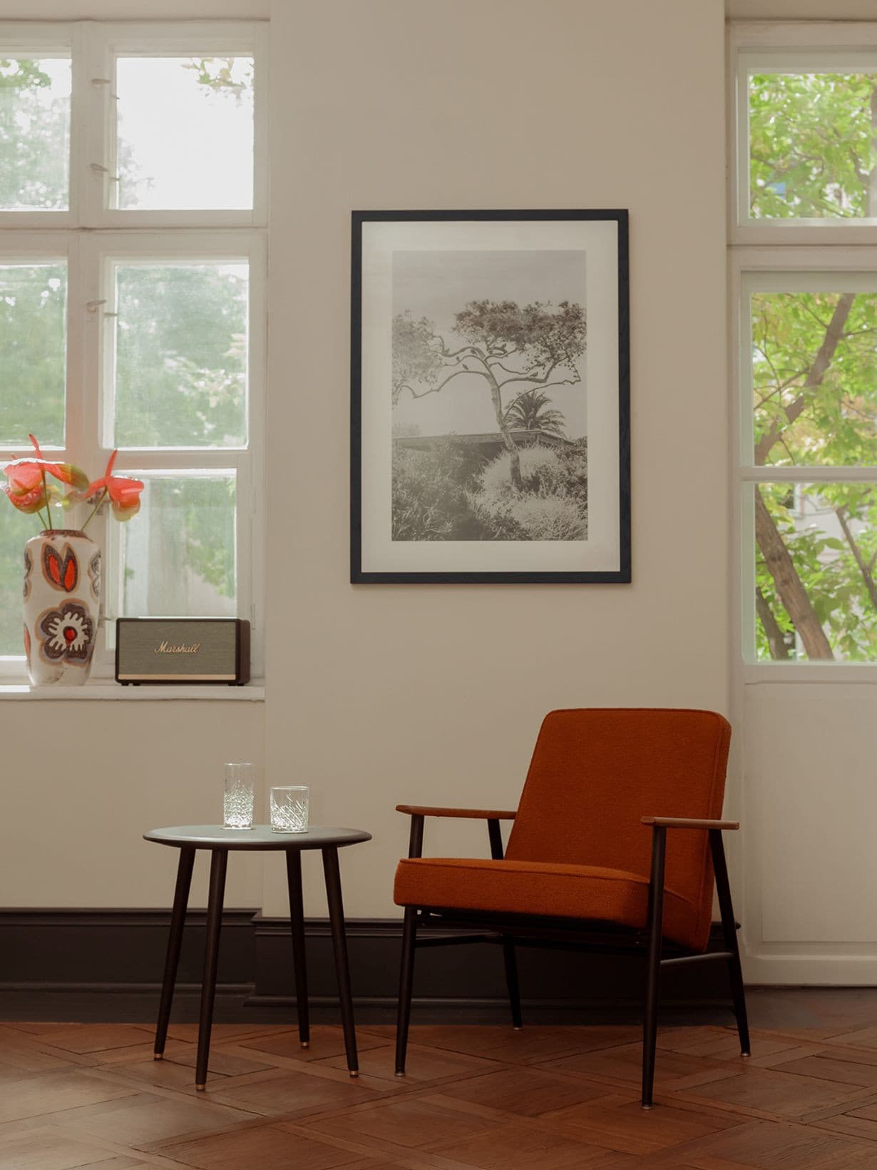 Table ronde en marbre, Fox   - 366 Concept 