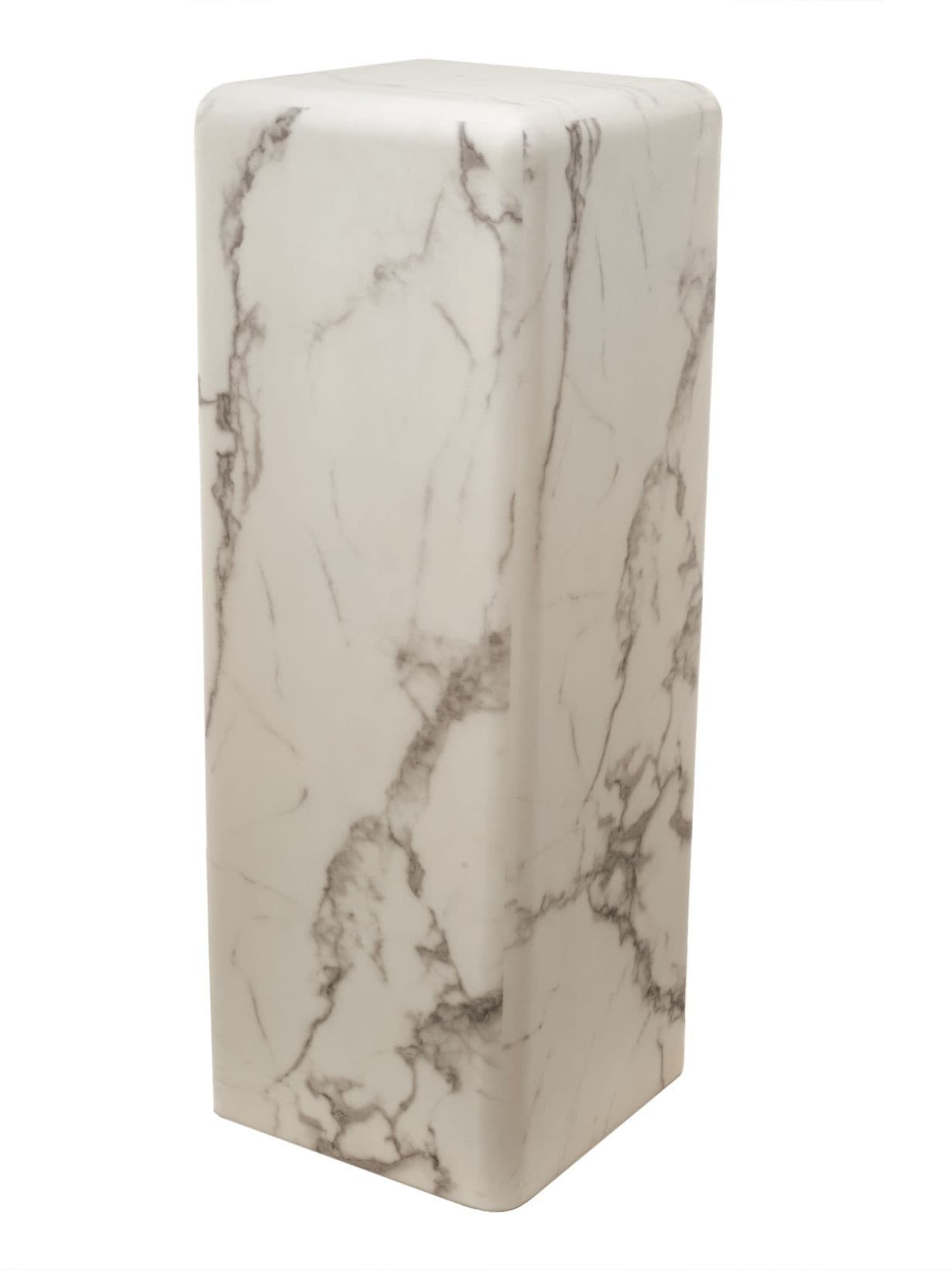 Pilier en marbre taille L, Marble Blanc L - Pols Potten 