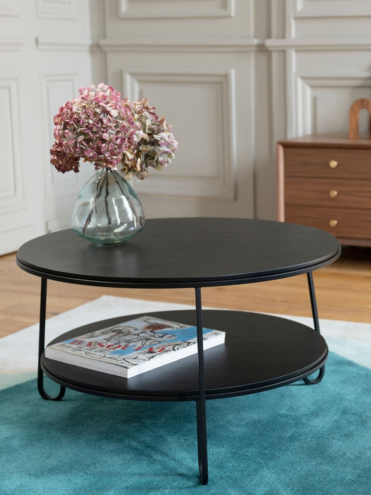 Table basse en chêne, Eugénie Taille S Chêne noir  - Hartô 