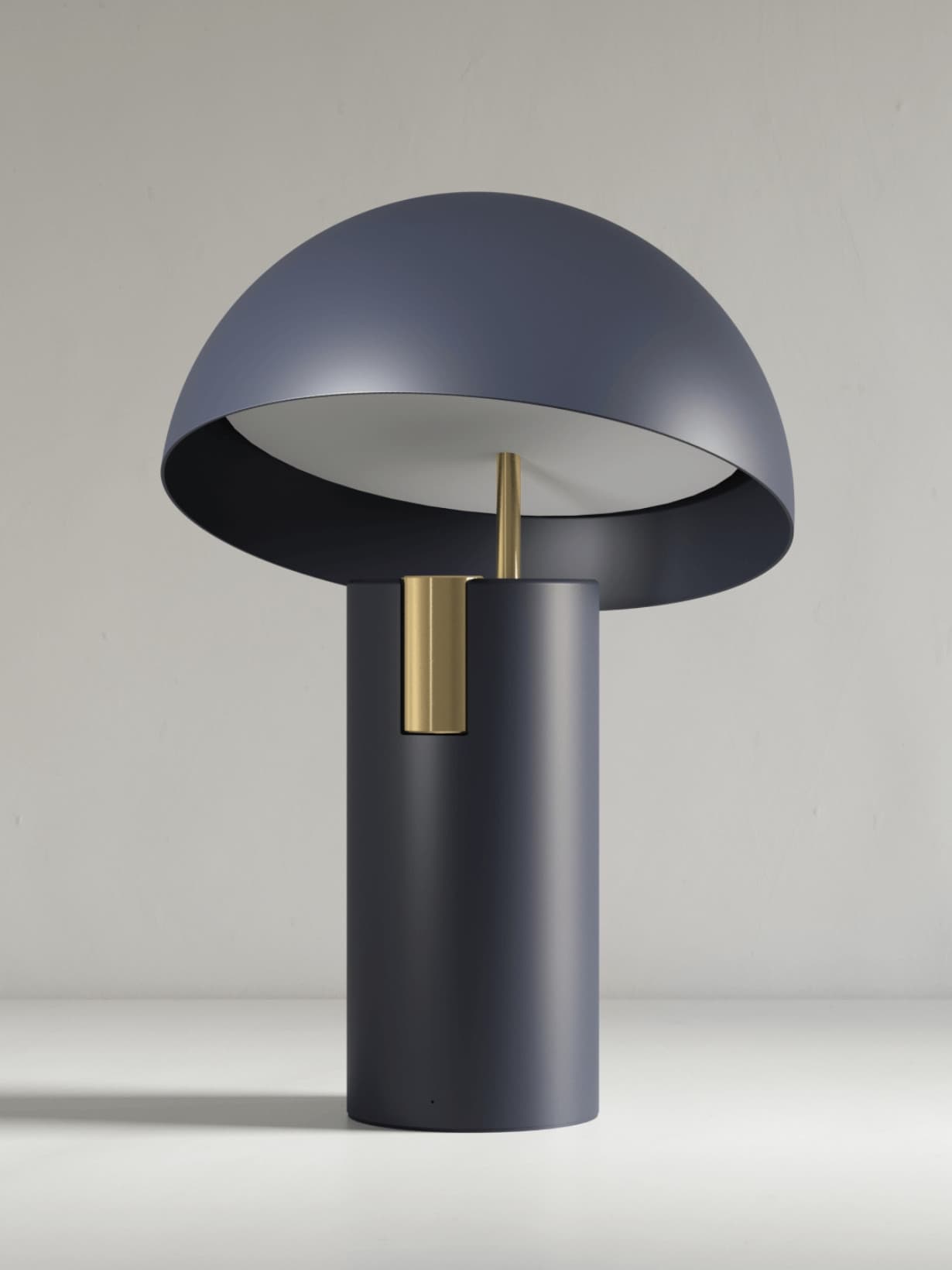 Lampe, Alto Bleu foncé  - Jaune Fabrique 