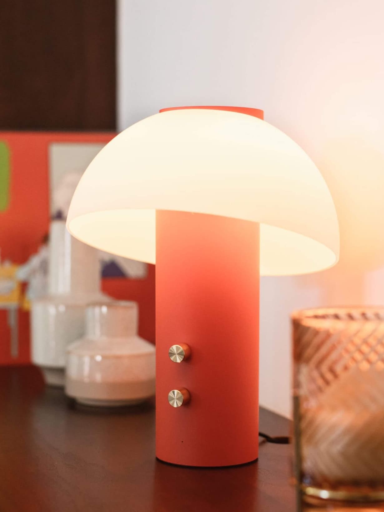 Lampe, Piccolo Enceinte Noir  - Jaune Fabrique 