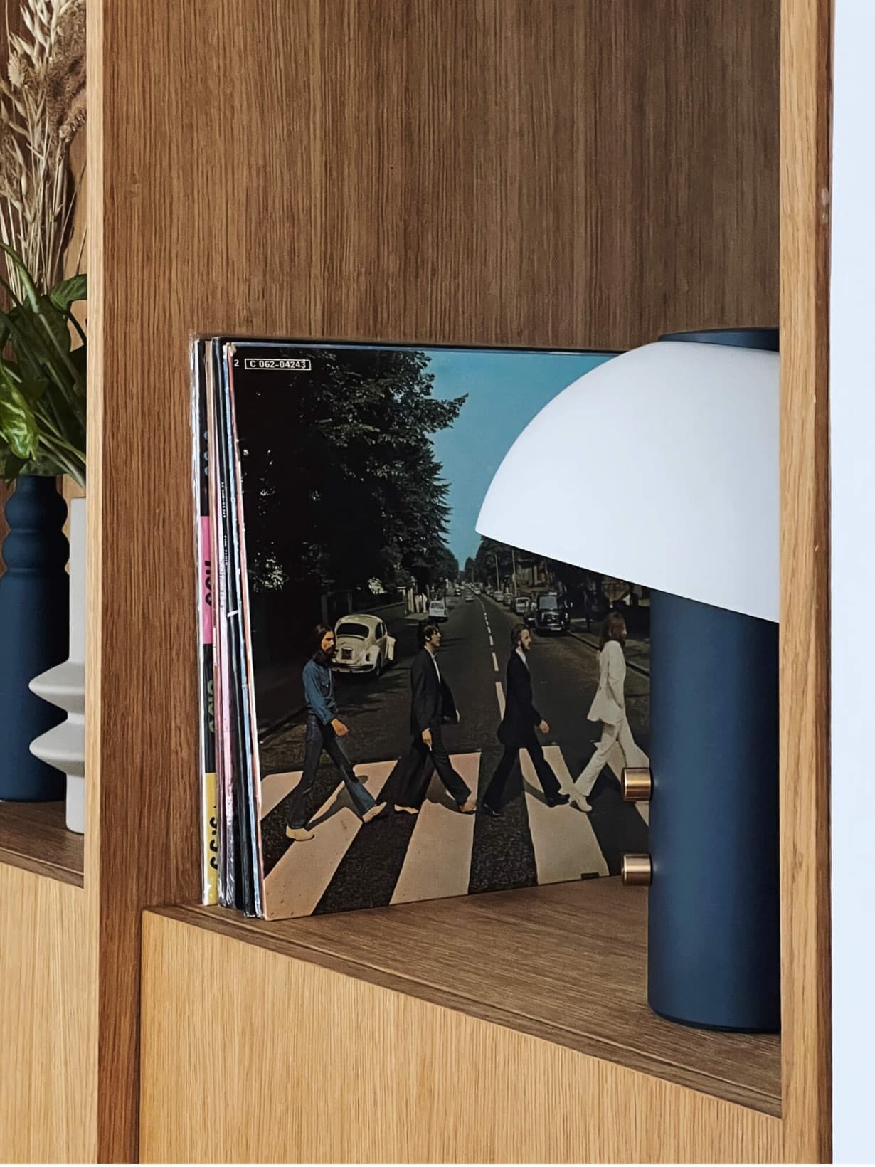 Lampe, Piccolo Enceinte Bleu foncé  - Jaune Fabrique 