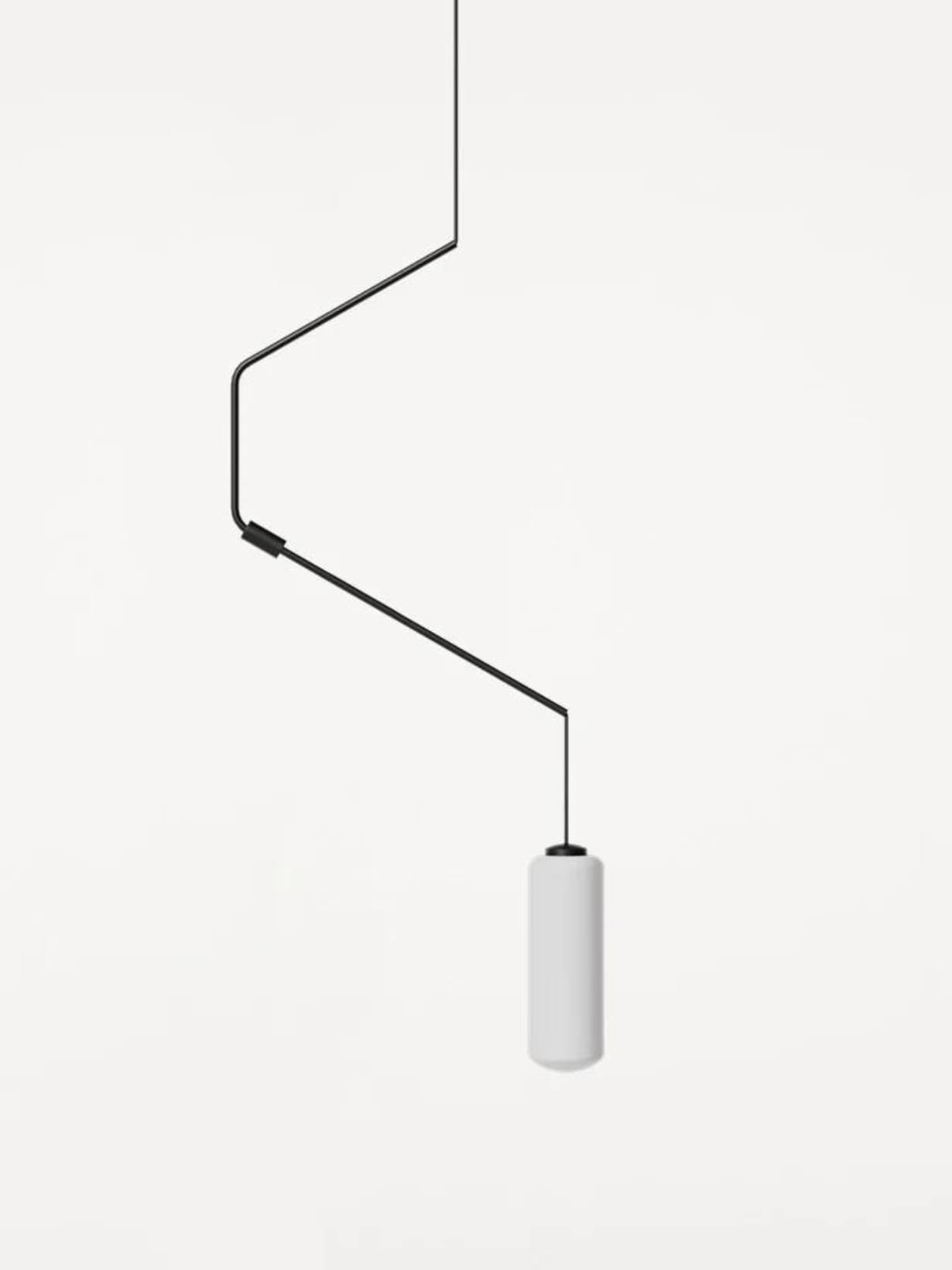 Suspension luminaire, Ventus Forme 2 Noir  - Frama 