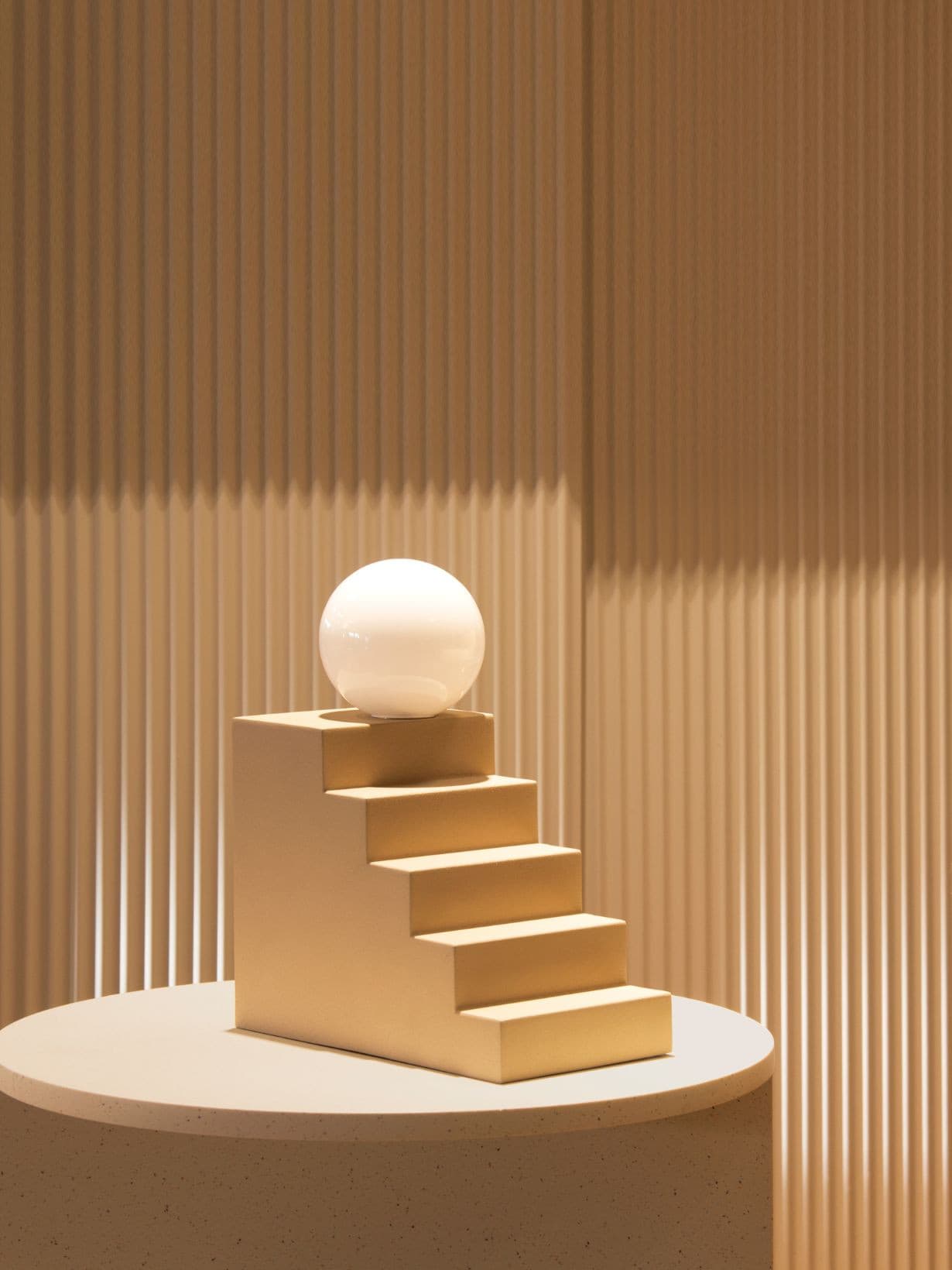 Lampe de Table  Stair Beige  - Oblure 
