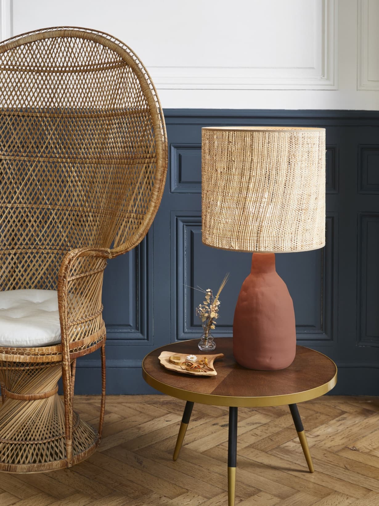 Lampe à poser en céramique, Portinatx Terracotta L - Market Set 