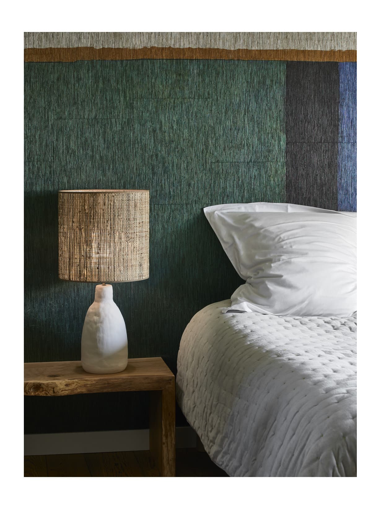 Lampe à poser en céramique, Portinatx Blanc L - Market Set 