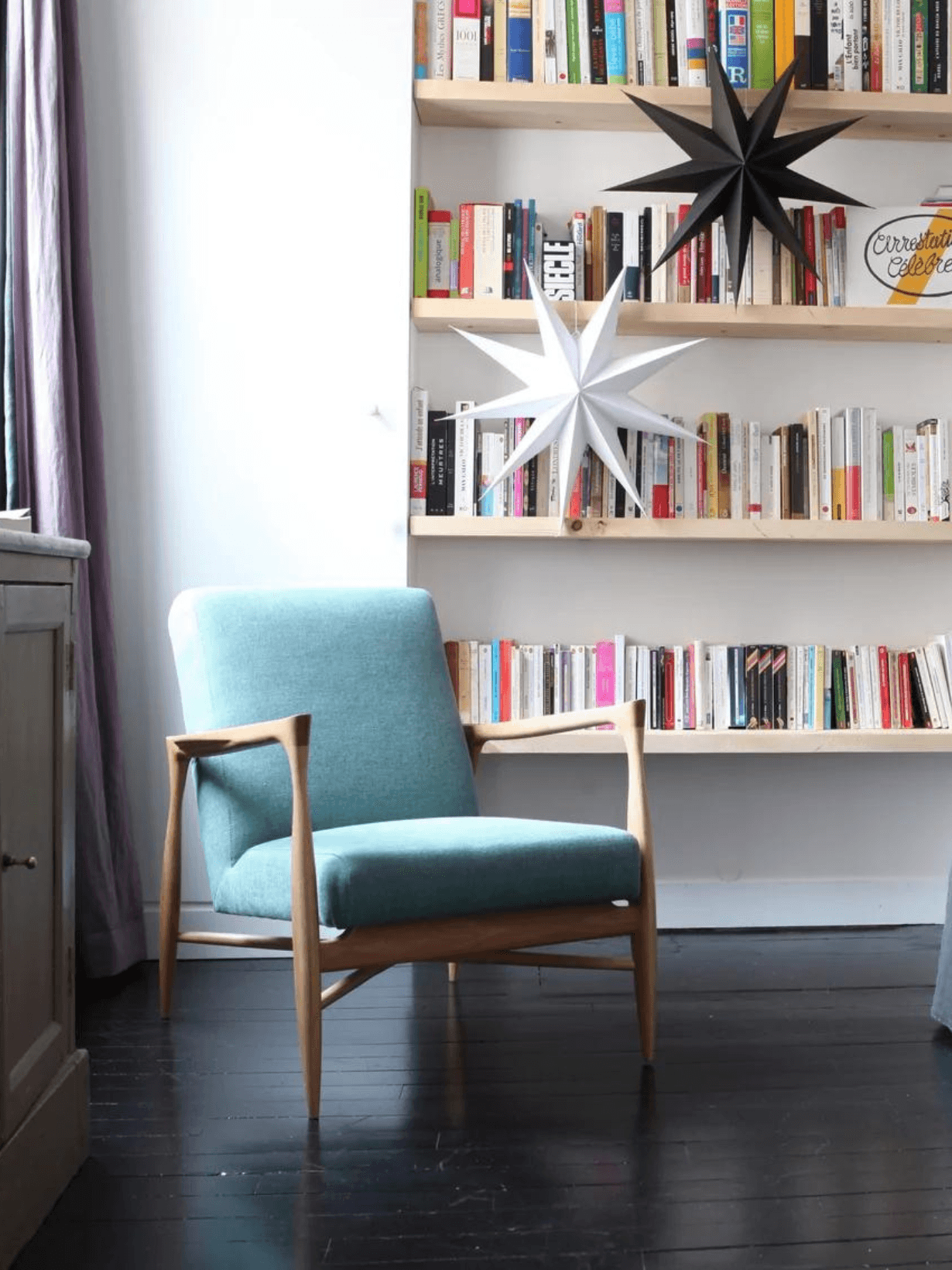 Fauteuil Floating, tissu Bleu  - RED EDITION 