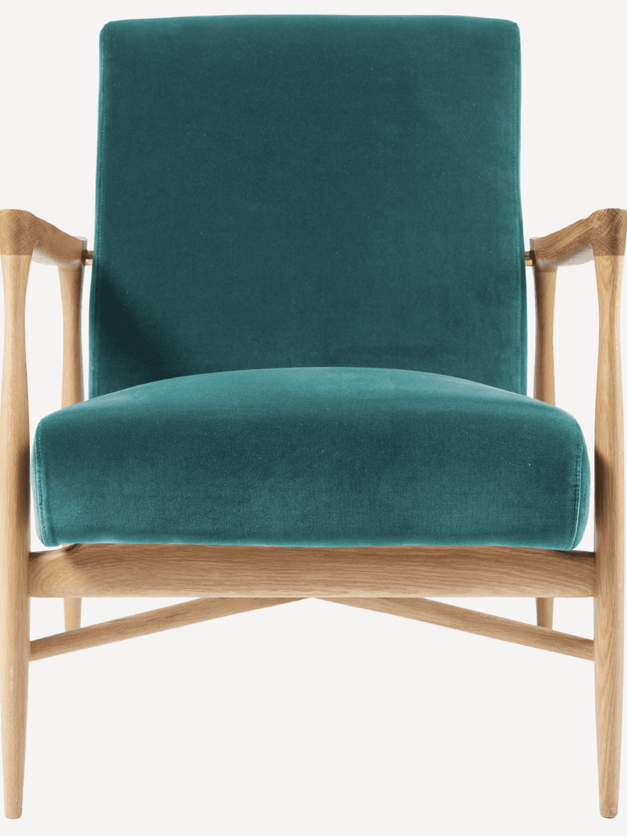 Fauteuil Floating, tissu Bleu canard  - RED EDITION 