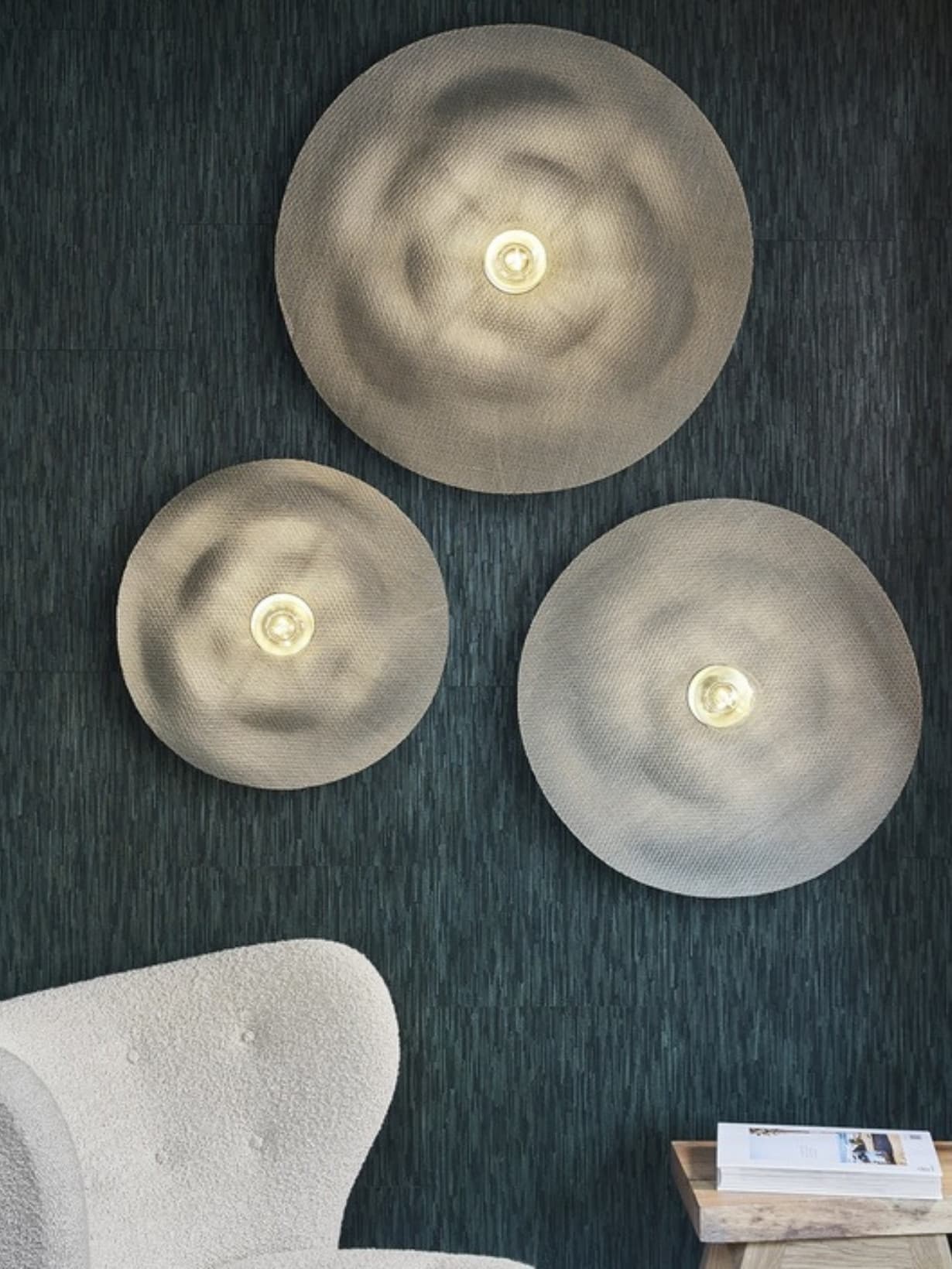 Applique en lin naturel, Rivage XS   - Market Set 