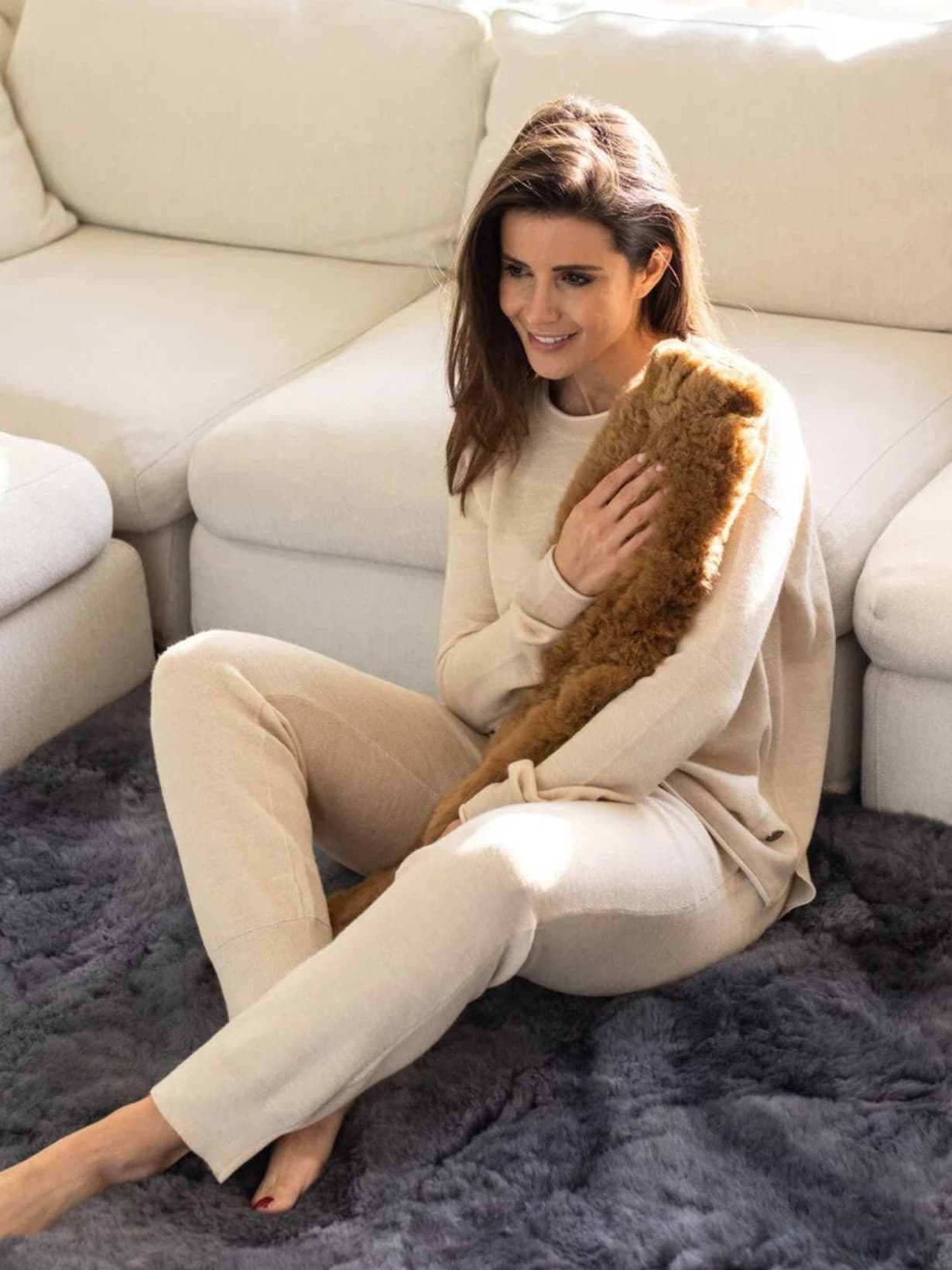 Bouillotte tubulaire, TUBO Taupe  - WEICH 