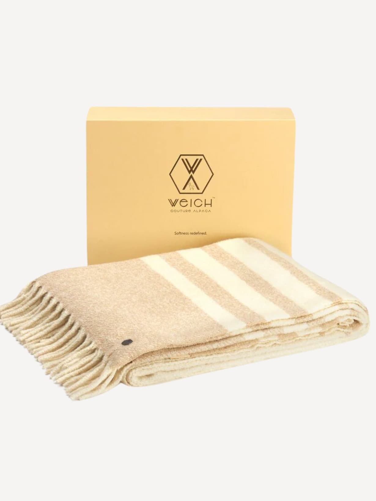 Plaid en alpaga, MULLIDA   - WEICH 