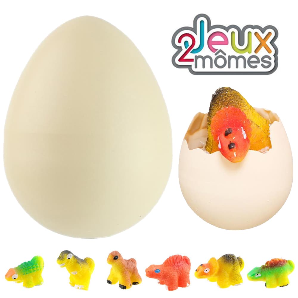 Lot de 4 Oeufs Magiques Dinosaure