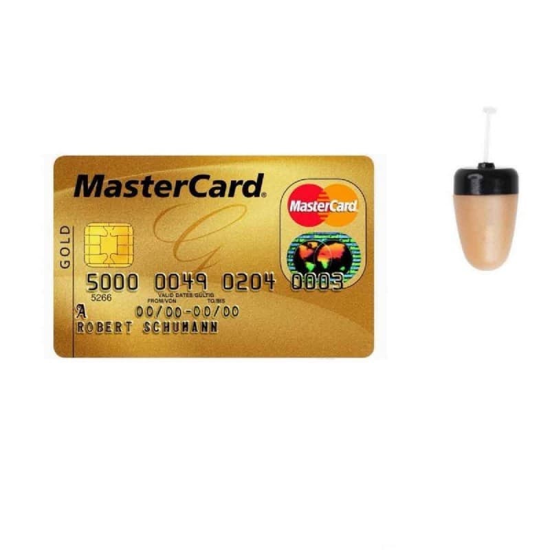 Carte de Crédit Espion avec Micro GSM et Oreillette Tactique