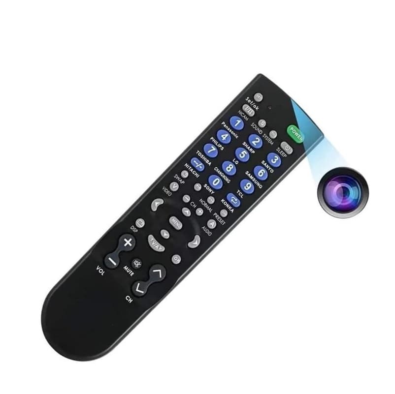 Télécommande caméra espion 4K UHD Wi-Fi/IP