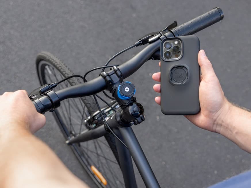 Kit Quad Lock pour vélo avec iPhone