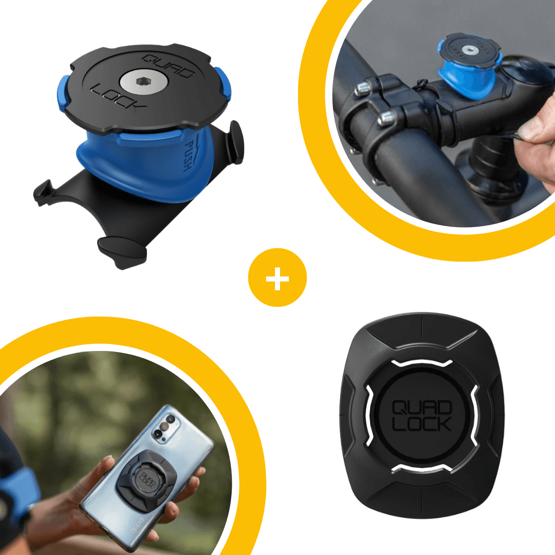 Porte téléphone universel Quad Lock