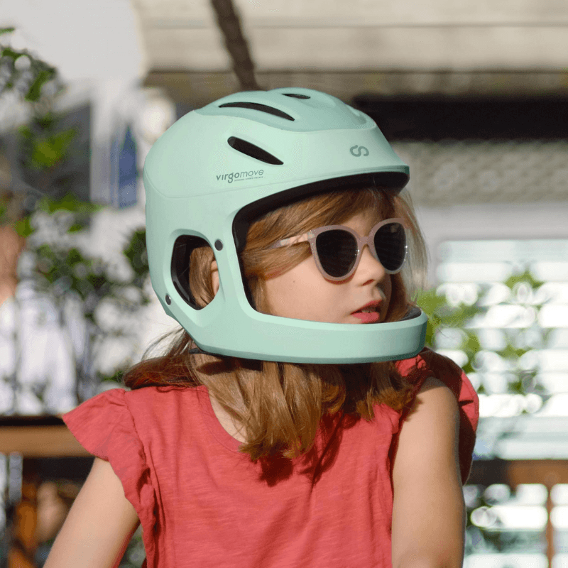 Casque intégral vélo enfant