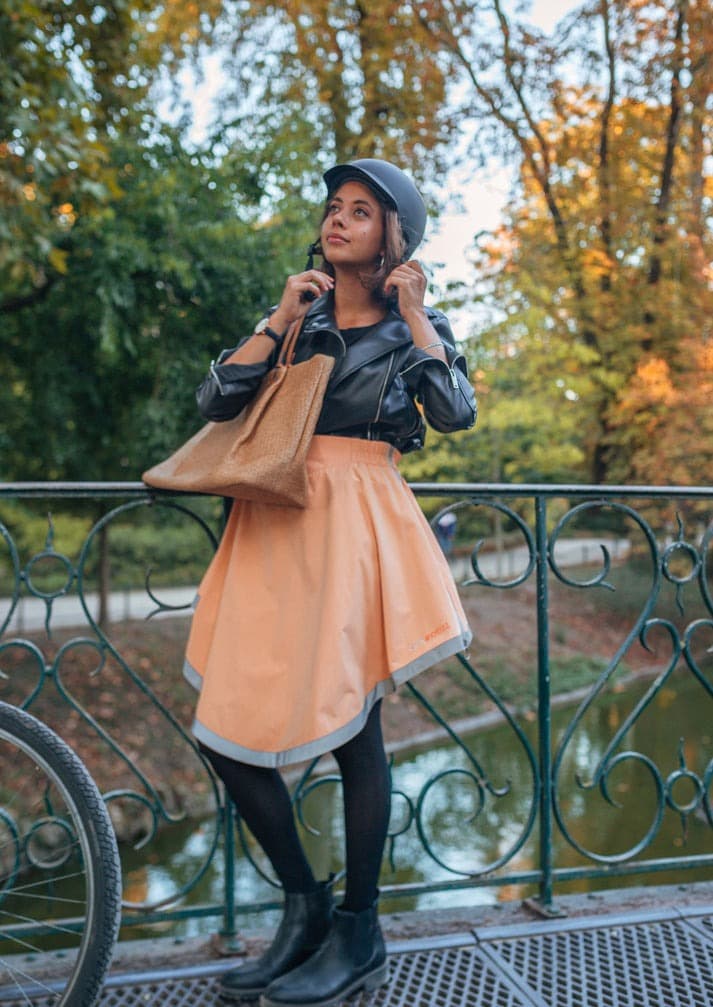 Sur-jupe vélo Clara