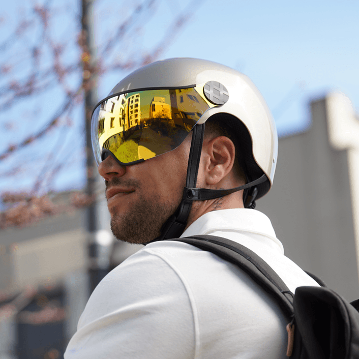 Casque FR avec visière protection