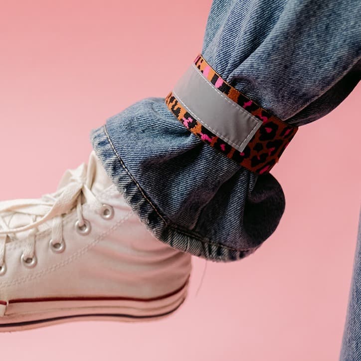 Serre pantalon léopard rose