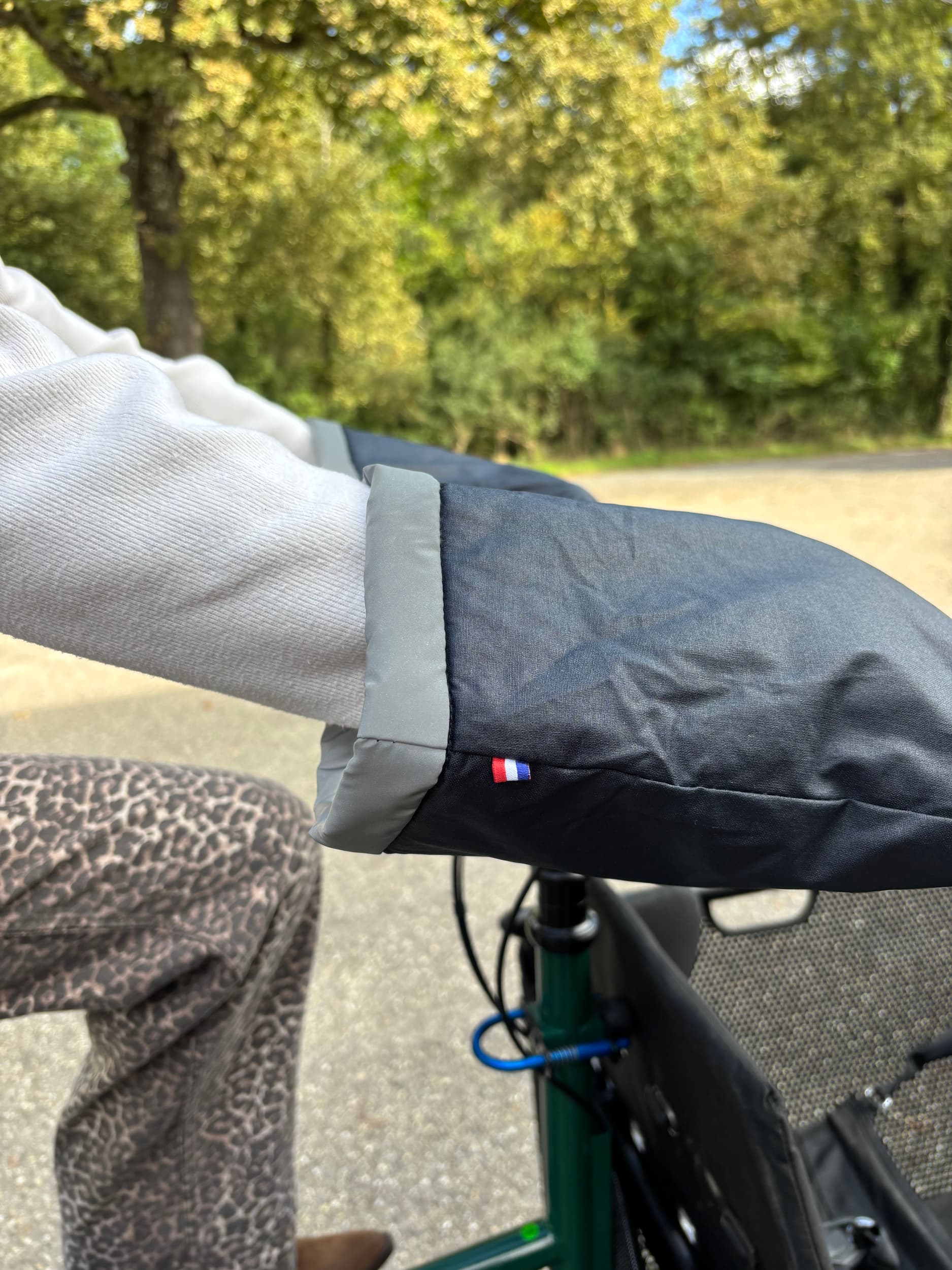 Manchons de guidon (droit) réfléchissants