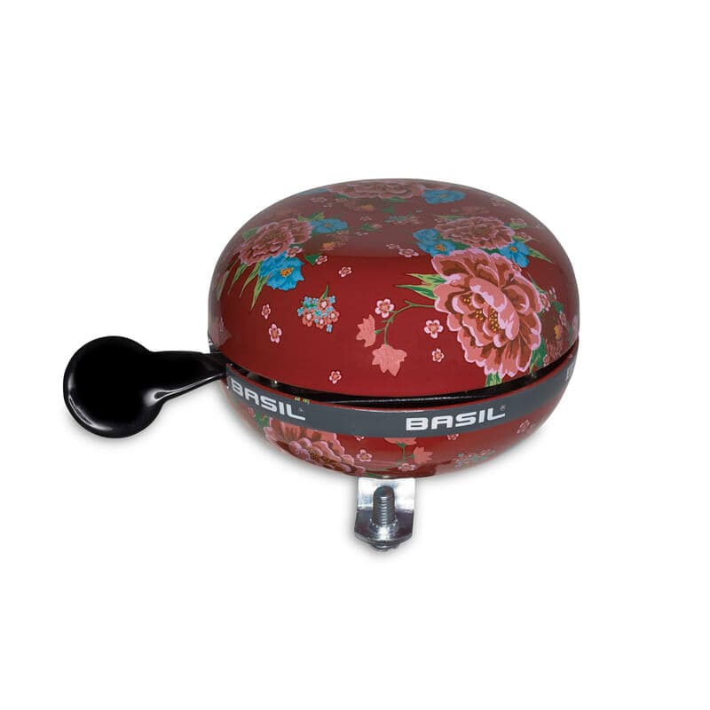 Sonnette rétro rouge Basil