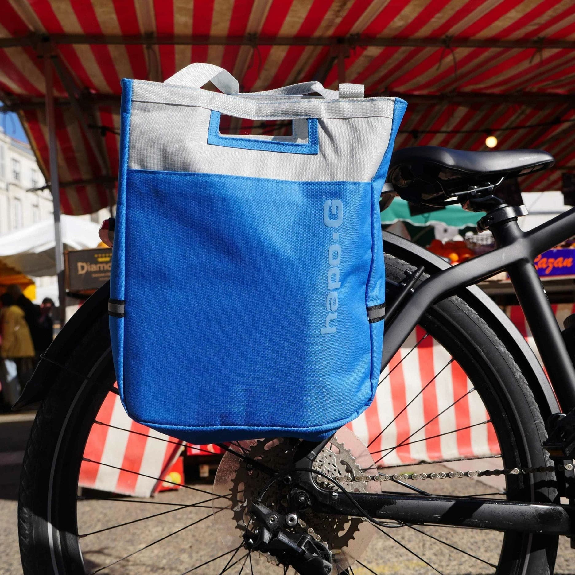 Sacoche vélo isotherme porte bagage arrière