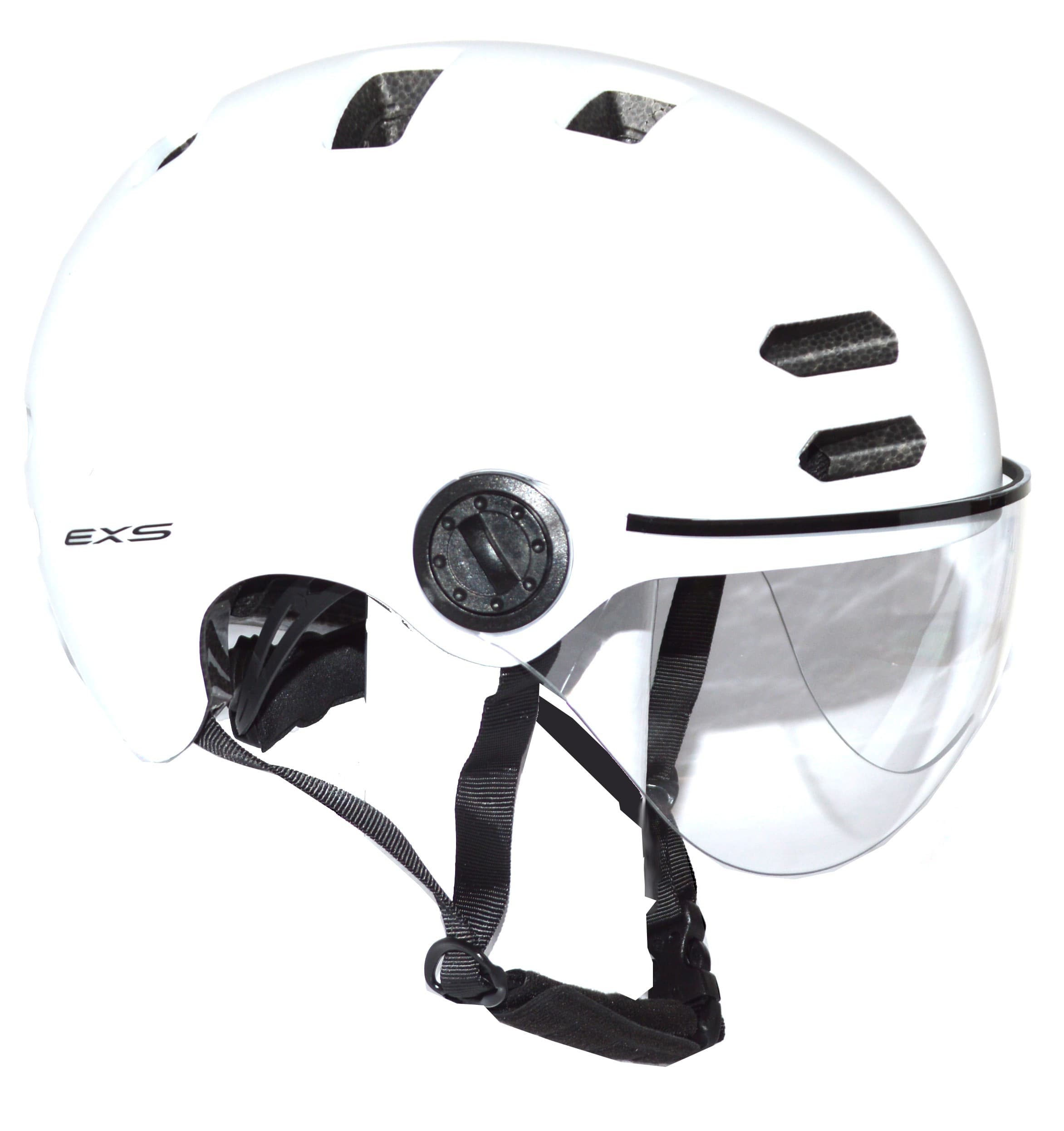 Casque vélo visière débutant