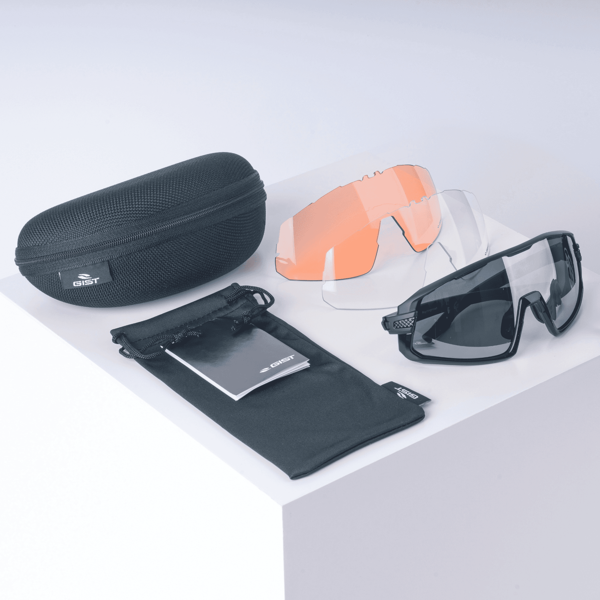 Lunettes de soleil vélo avec verres interchangeables