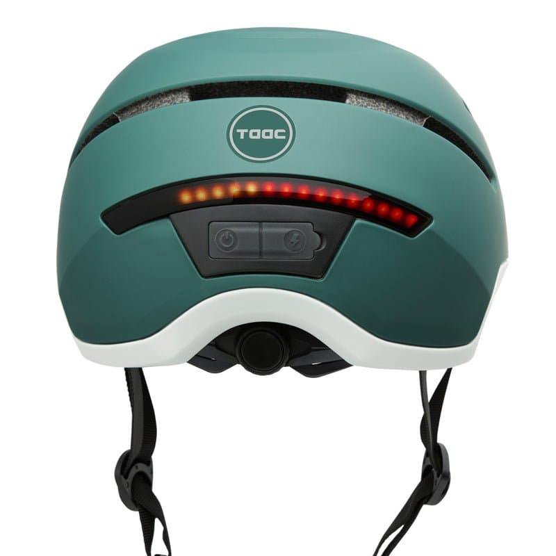 Casque vélo clignotants directionnels