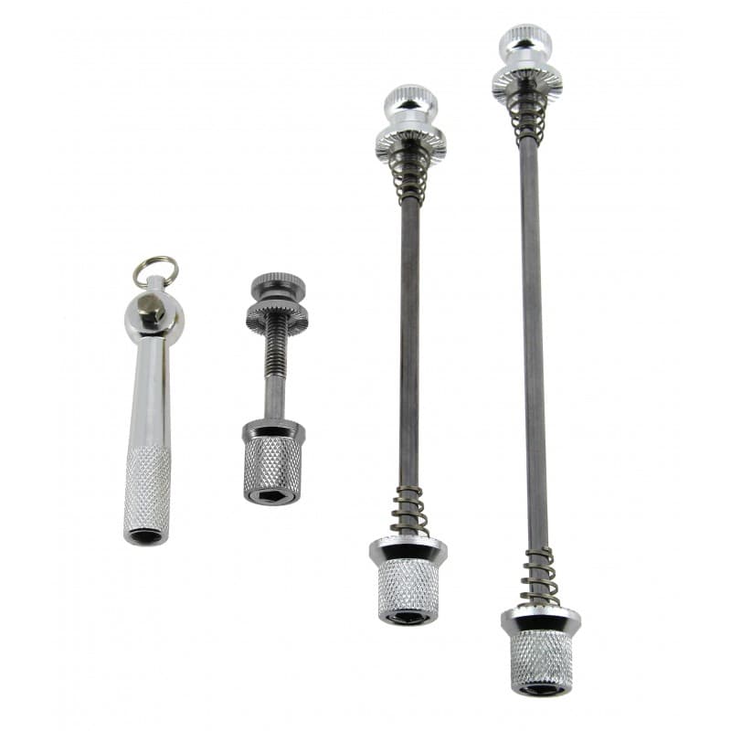 Antivols selle et roues de vélo