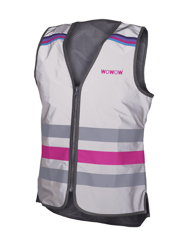 Gilet vélo sans manche Lucy blanc