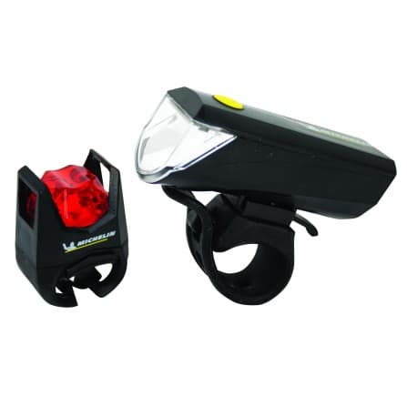 Eclairage vélo ville Michelin avant/arrière