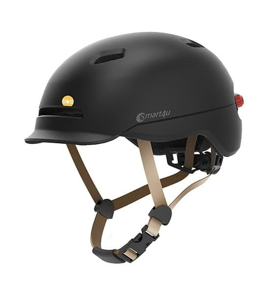 Casque vélo urbain alarme SOS