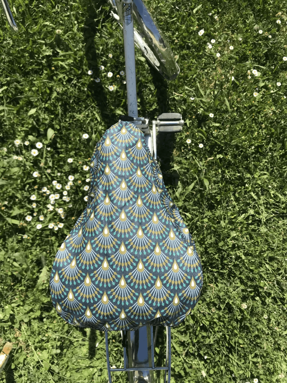 Housse de selle vélo (coloris au choix)