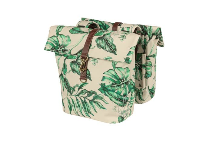 Sacoche double vélo Basil Evergreen