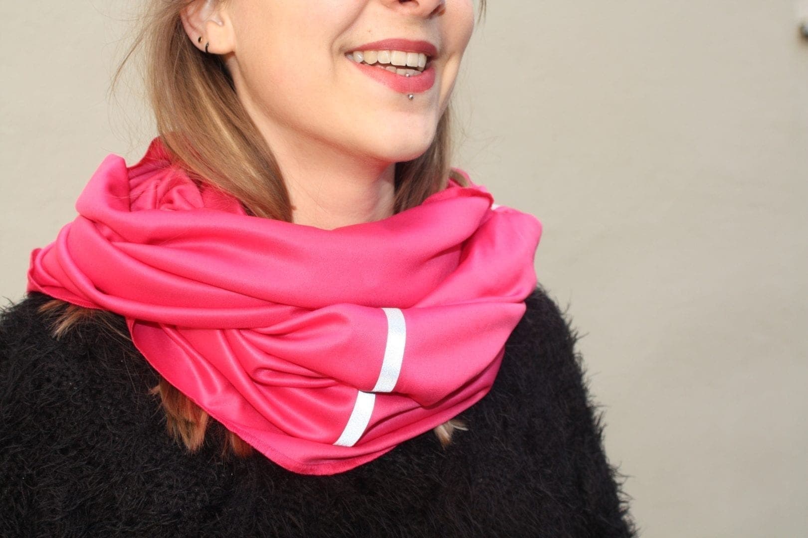 Snood vélo fluo made in France