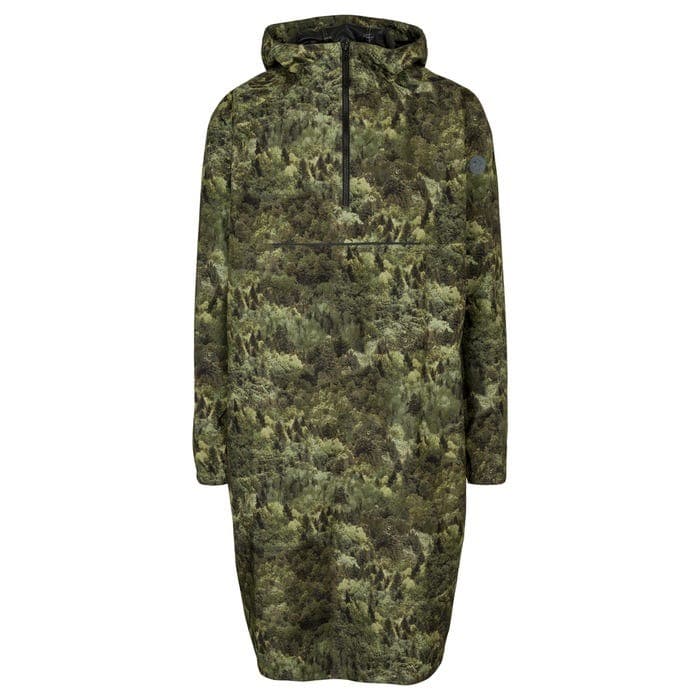 Poncho vélo camouflage long