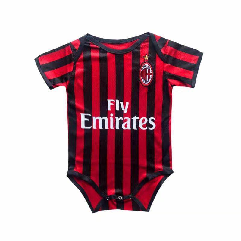Body Bébé AC Milan personnalisable